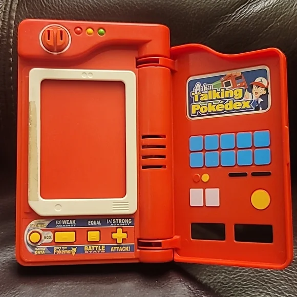 POKÉMON 2000 ASH'S TALKING POKÉDEX THINKCHIP NINTENDO EUC - Picture 4 of 4